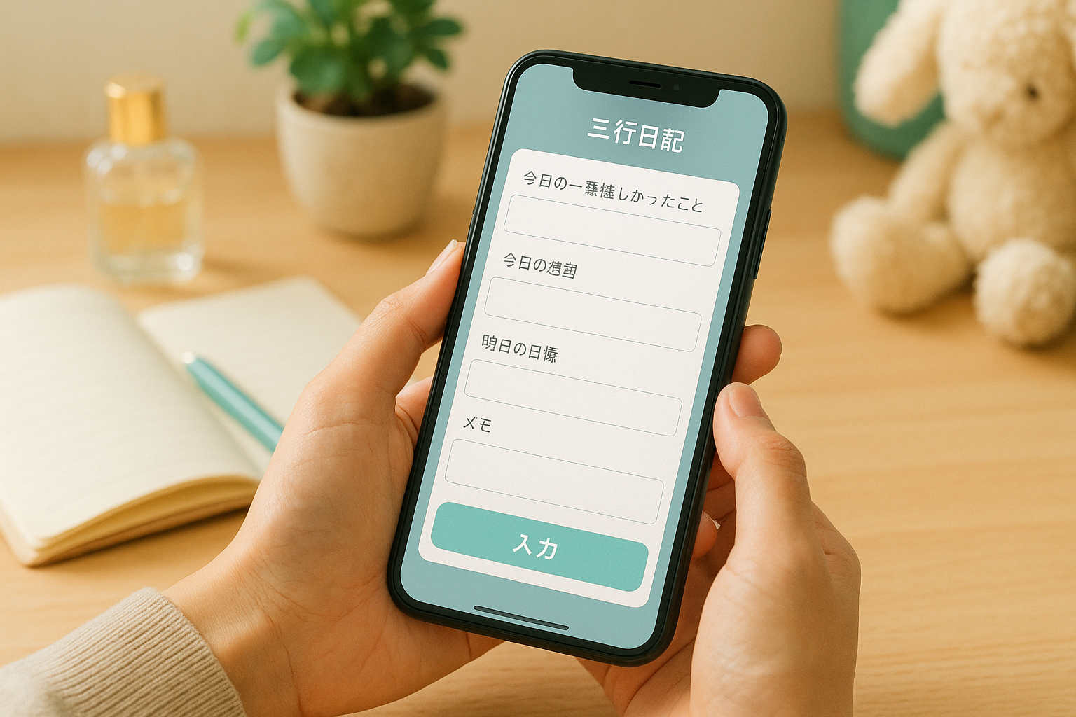 アプリの画面例